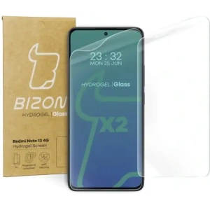Kup Bizon Glass Hydrogel Front Redmi Note 13 4G [2 PACK] - BIZ4340 - {ean13} - Sklep Home Screen