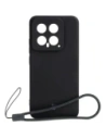 Bizon Case Silicone Sq Xiaomi 14 schwarz