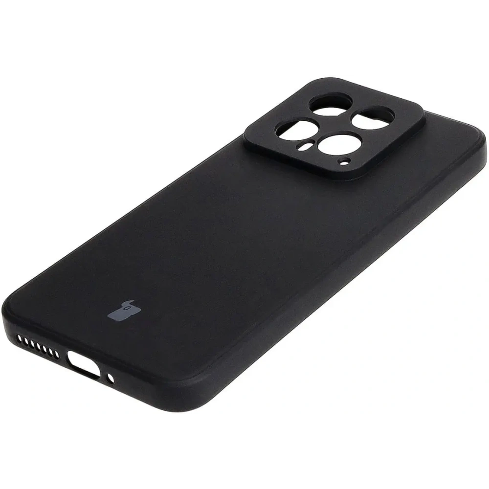 Etui Bizon Case Silicone Sq do Xiaomi 14 czarne