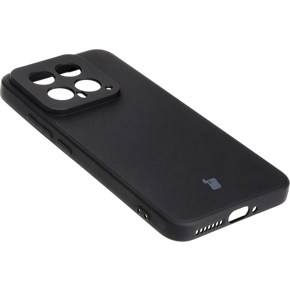 Etui Bizon Case Silicone Sq do Xiaomi 14 czarne