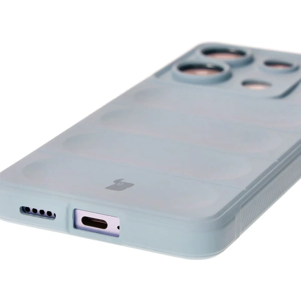 Pancerne etui Bizon Case Tur do Xiaomi Poco X6 / Xiaomi Redmi Note 13 Pro 5G jasnoniebieskie