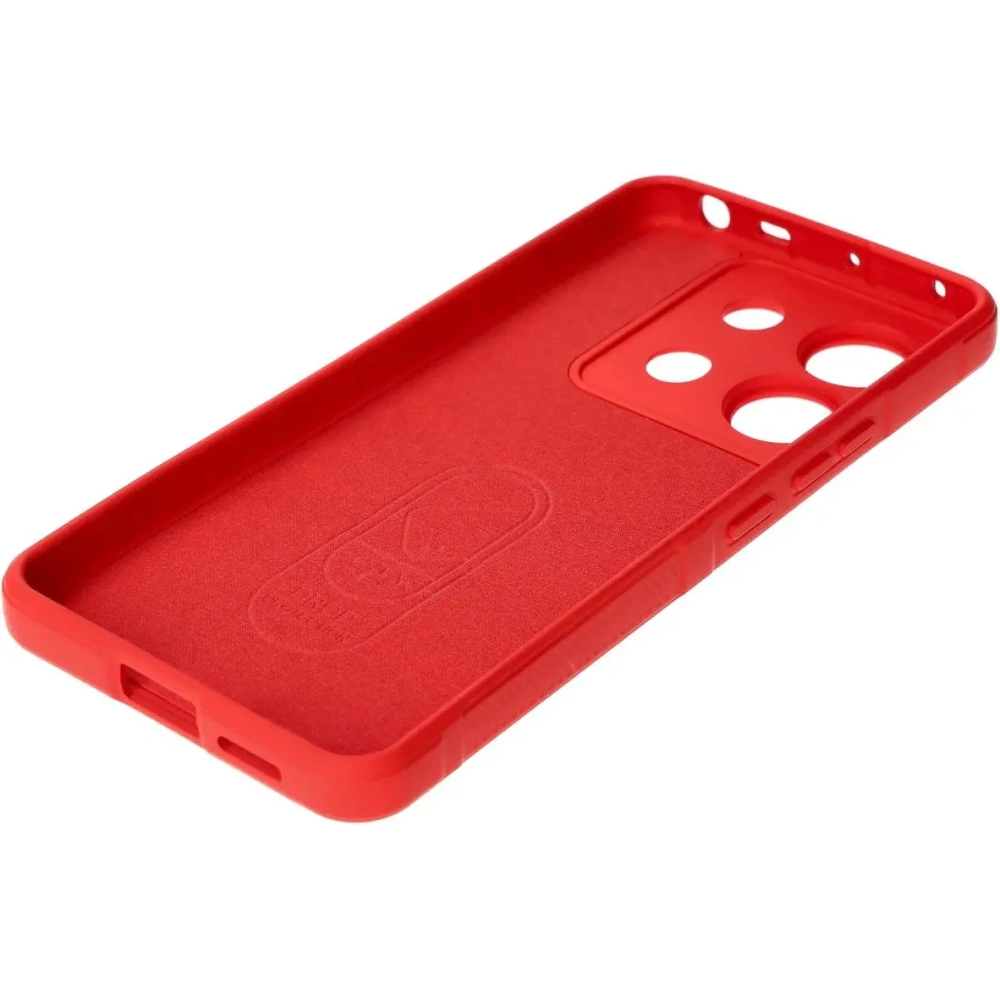 Pancerne etui Bizon Case Tur do Xiaomi Poco X6 / Xiaomi Redmi Note 13 Pro 5G czerwone