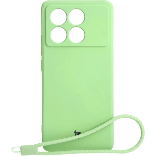 Kup Bizon Case Silikon Sq Xiaomi Poco X6 Pro hellgrün - BIZ4346 - {ean13} - Sklep Home Screen