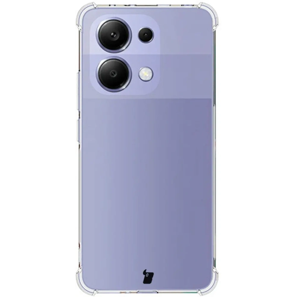 Elastyczne etui Bizon Case Salpa do Xiaomi Redmi Note 13 4G przezroczyste