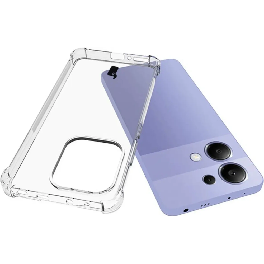 Elastyczne etui Bizon Case Salpa do Xiaomi Redmi Note 13 4G przezroczyste