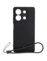 Bizon Case Szilikon Sq Xiaomi Redmi Note 13 5G fekete