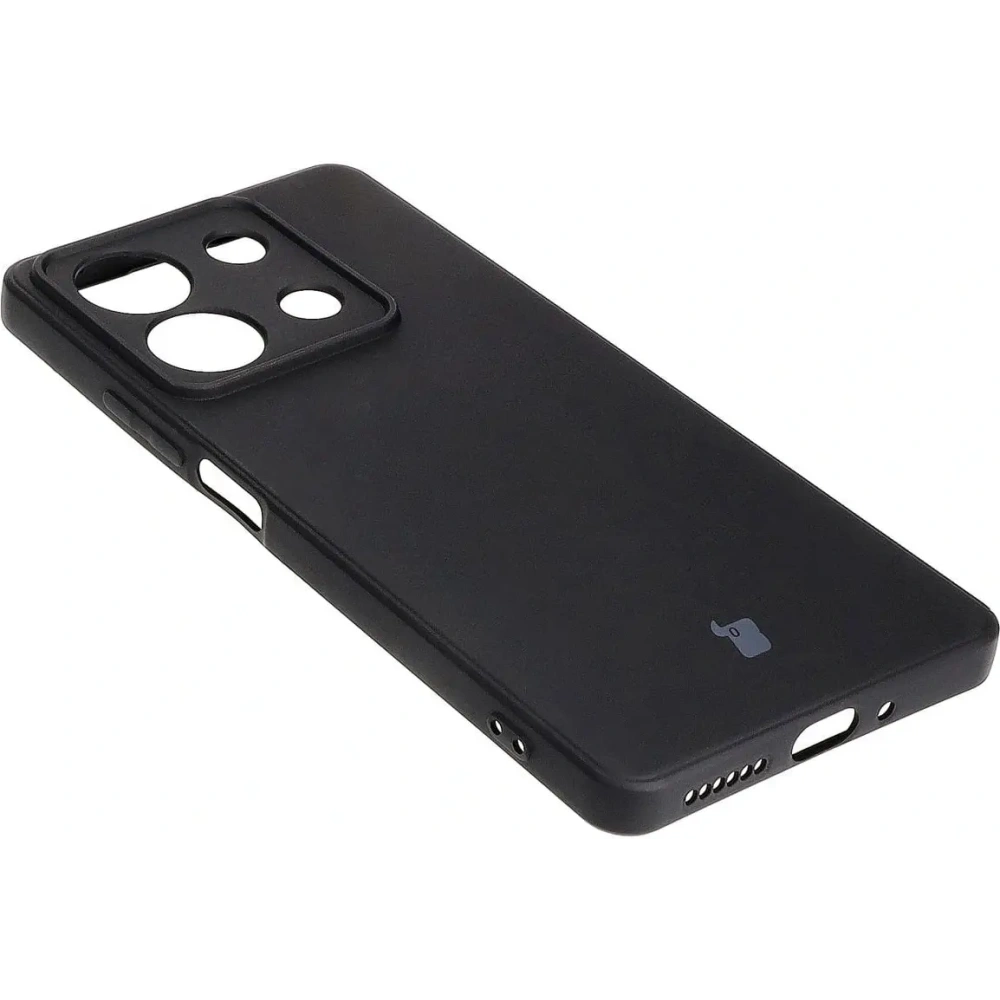 Etui Bizon Case Silicone Sq do Xiaomi Redmi Note 13 5G czarne