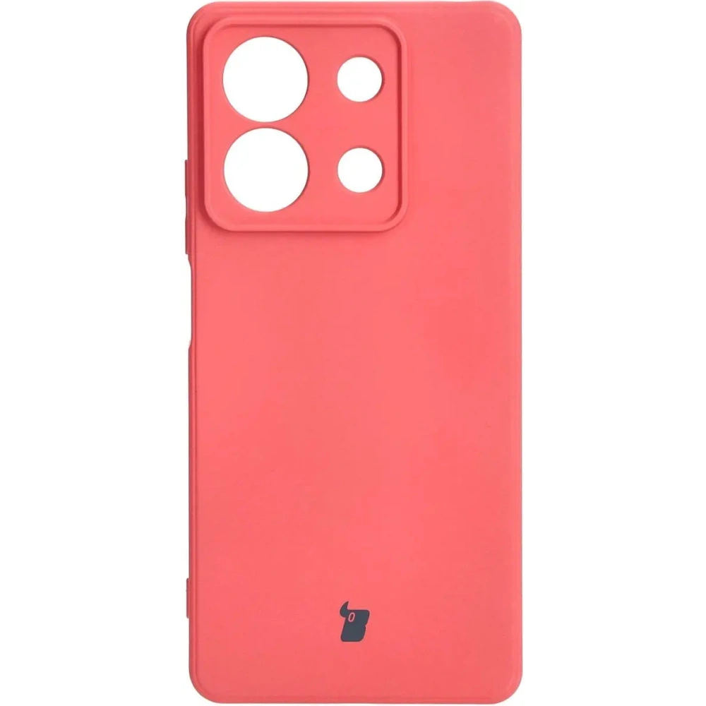 Etui Bizon Case Silicone Sq do Xiaomi Redmi Note 13 5G brudny róż