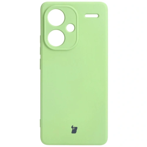Kup Bizon Case Silicone Sq Xiaomi Redmi Note 13 Pro+ 5G verde deschis - BIZ4351 - {ean13} - Sklep Home Screen