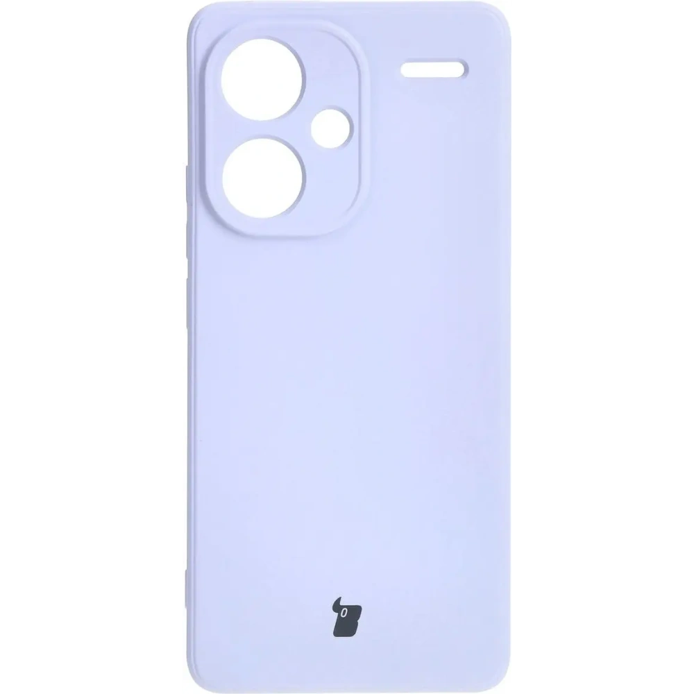 Etui Bizon Case Silicone Sq do Xiaomi Redmi Note 13 Pro+ 5G jasnofioletowe