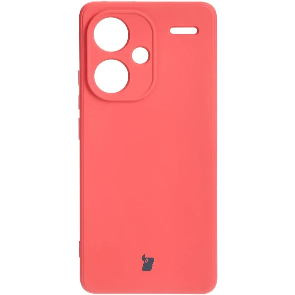 Etui Bizon Case Silicone Sq do Xiaomi Redmi Note 13 Pro+ 5G brudny róż