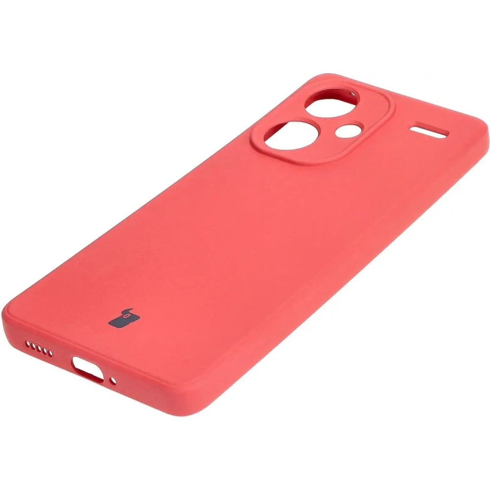 Etui Bizon Case Silicone Sq do Xiaomi Redmi Note 13 Pro+ 5G brudny róż