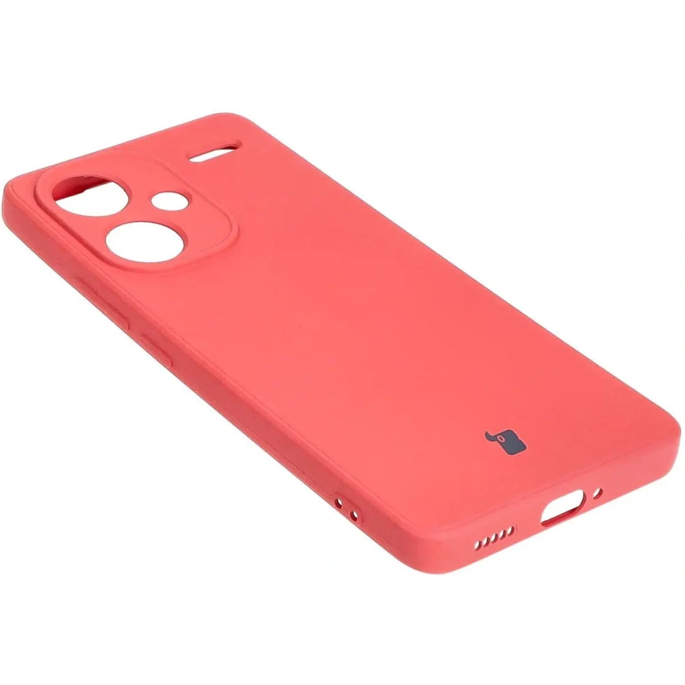 Etui Bizon Case Silicone Sq do Xiaomi Redmi Note 13 Pro+ 5G brudny róż