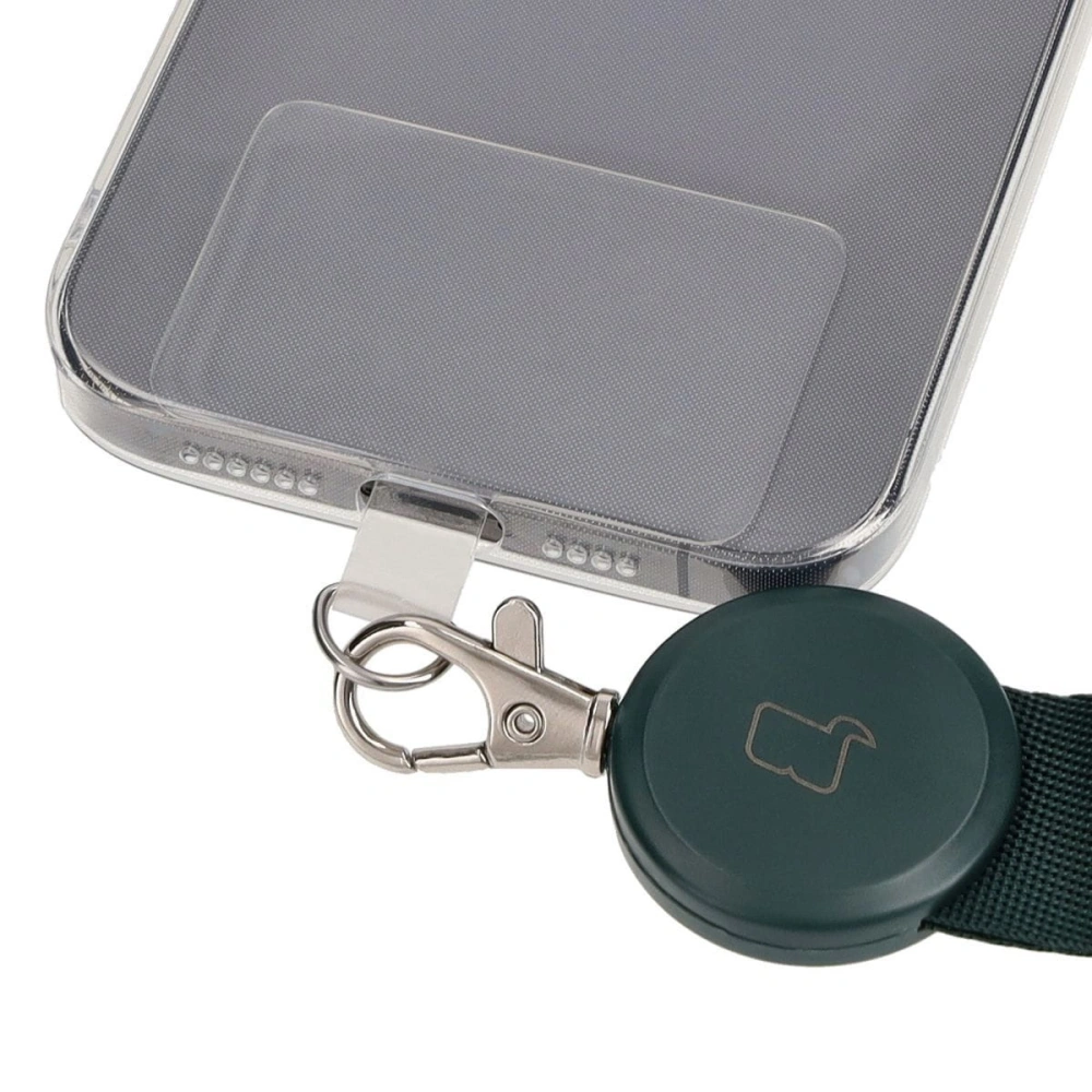 Smyczka do telefonu Bizon Accessories Leash Dragonfly ciemnozielona