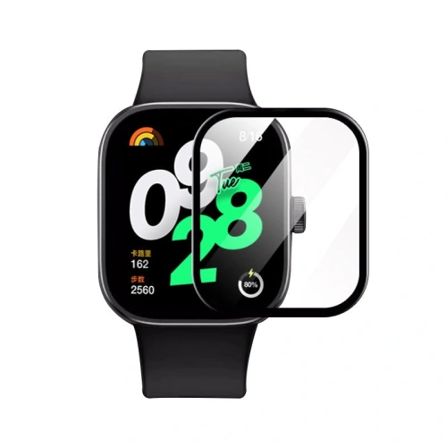 Kup Szkło hybrydowe Bizon Glass Watch Edge Hybrid do Redmi Watch 4 czarne - BIZ4356 - {ean13} - Sklep Home Screen