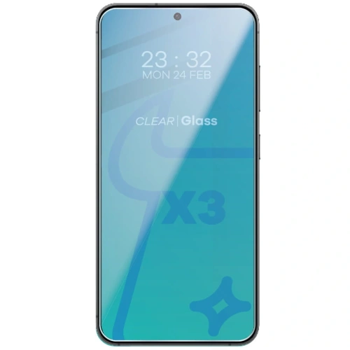 Kup BIZON Clear 3x sticlă pentru ecran + sticlă pentru cameră Samsung Galaxy S24 - BIZ4357 - {ean13} - Sklep Home Screen