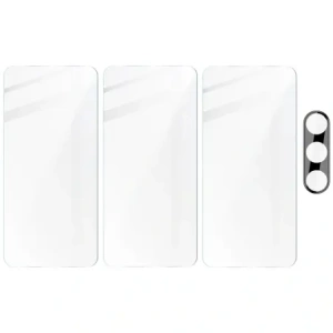 Kup BIZON Clear 3x képernyő üveg + kamera üveg Samsung Galaxy S24 - BIZ4357 - {ean13} - Sklep Home Screen