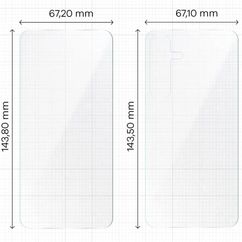 Kup Folia hydrożelowa na tył i przód Bizon Glass Hydrogel Pack do Samsung Galaxy S24 - BIZ4359 - {ean13} - Sklep Home Screen