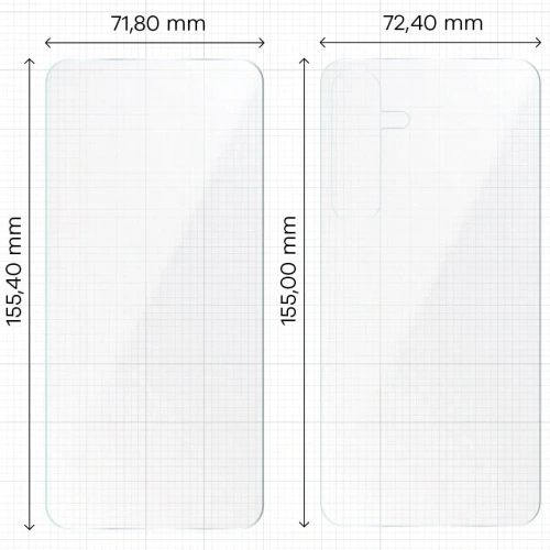 Kup Fólie hydrogelová na zadní a přední stranu Bizon Glass Hydrogel Pack do Samsung Galaxy S24 Plus - BIZ4360 - {ean13} - Sklep Home Screen
