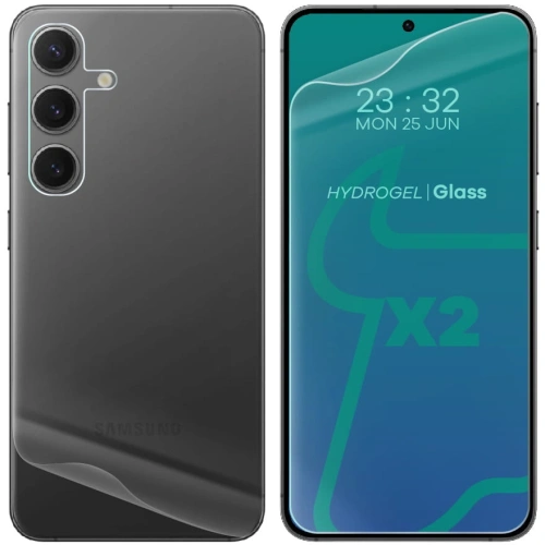 Kup Fólie hydrogelová na zadní a přední stranu Bizon Glass Hydrogel Pack do Samsung Galaxy S24 Plus - BIZ4360 - {ean13} - Sklep Home Screen