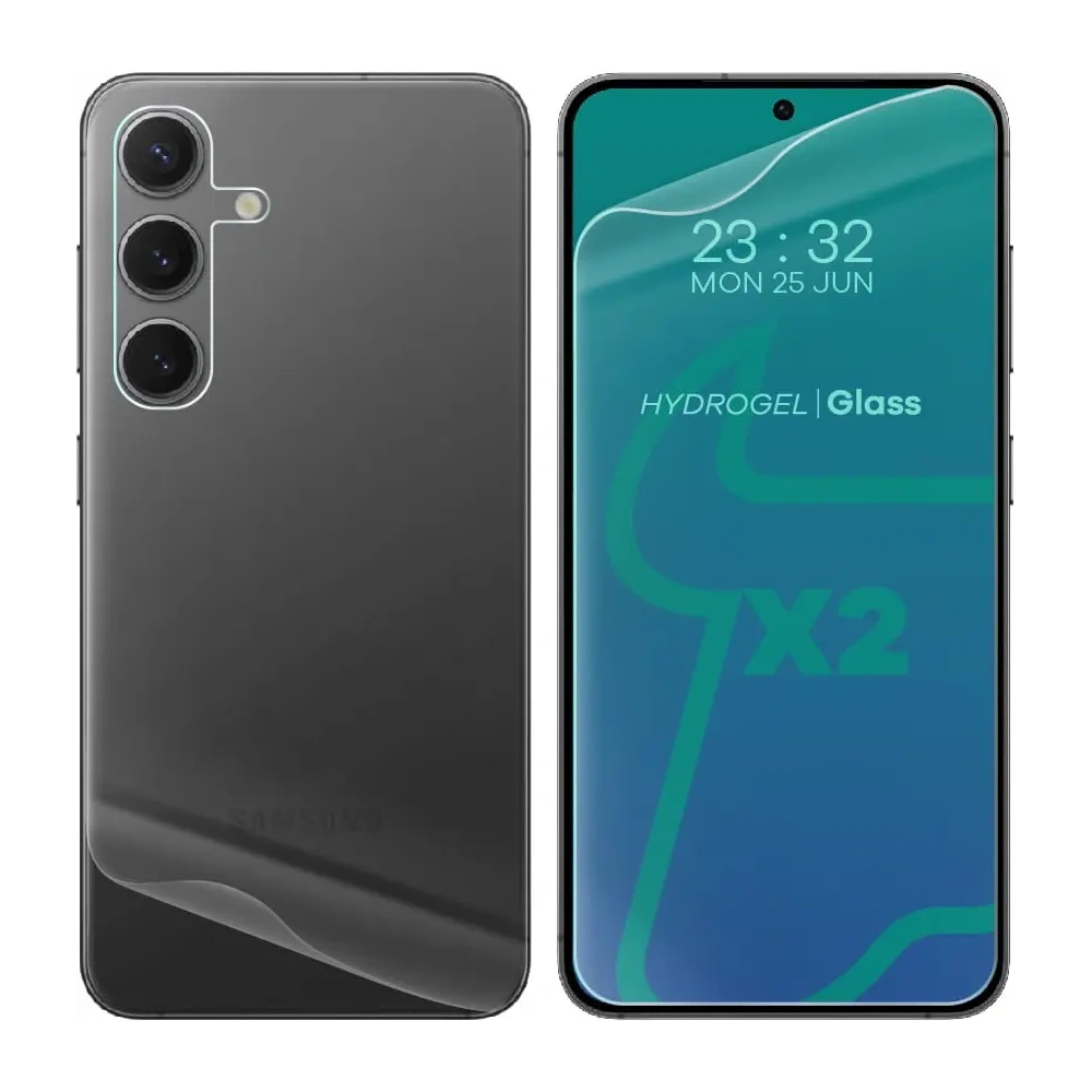 Folia hydrożelowa na tył i przód Bizon Glass Hydrogel Pack do Samsung Galaxy S24 Plus