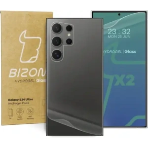 Kup Folia hydrożelowa na tył i przód Bizon Glass Hydrogel Pack do Samsung Galaxy S24 Ultra - BIZ4361 - {ean13} - Sklep Home Screen