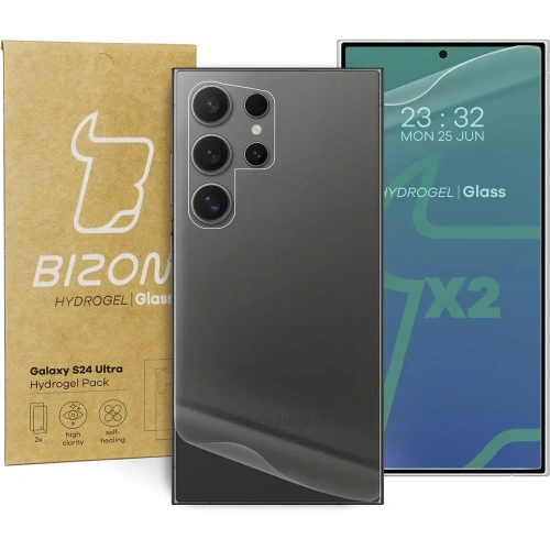 Kup Pachet de hidrogel Bizon Glass pentru Samsung Galaxy S24 Ultra - BIZ4361 - {ean13} - Sklep Home Screen