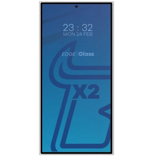 Kup 2x Szkło na ekran + szkło na aparat BIZON Edge do Samsung Galaxy S24 Ultra - BIZ4362 - {ean13} - Sklep Home Screen