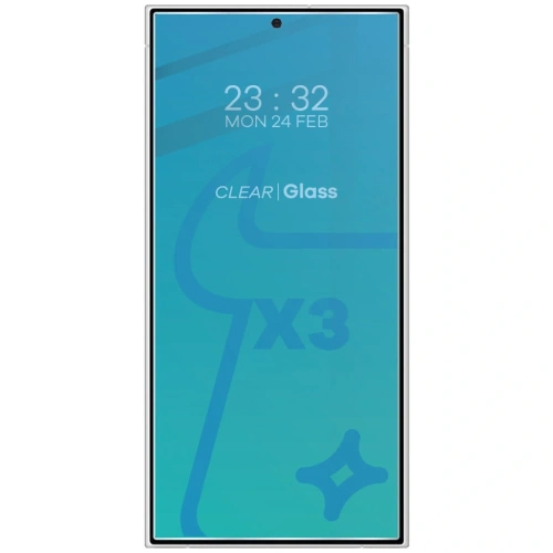 Kup BIZON Clear 3x sticlă pentru ecran + sticlă pentru cameră Samsung Galaxy S24 Ultra - BIZ4363 - {ean13} - Sklep Home Screen