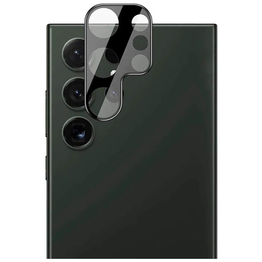 3x Szkło na ekran + szkło na aparat BIZON Clear do Samsung Galaxy S24 Ultra