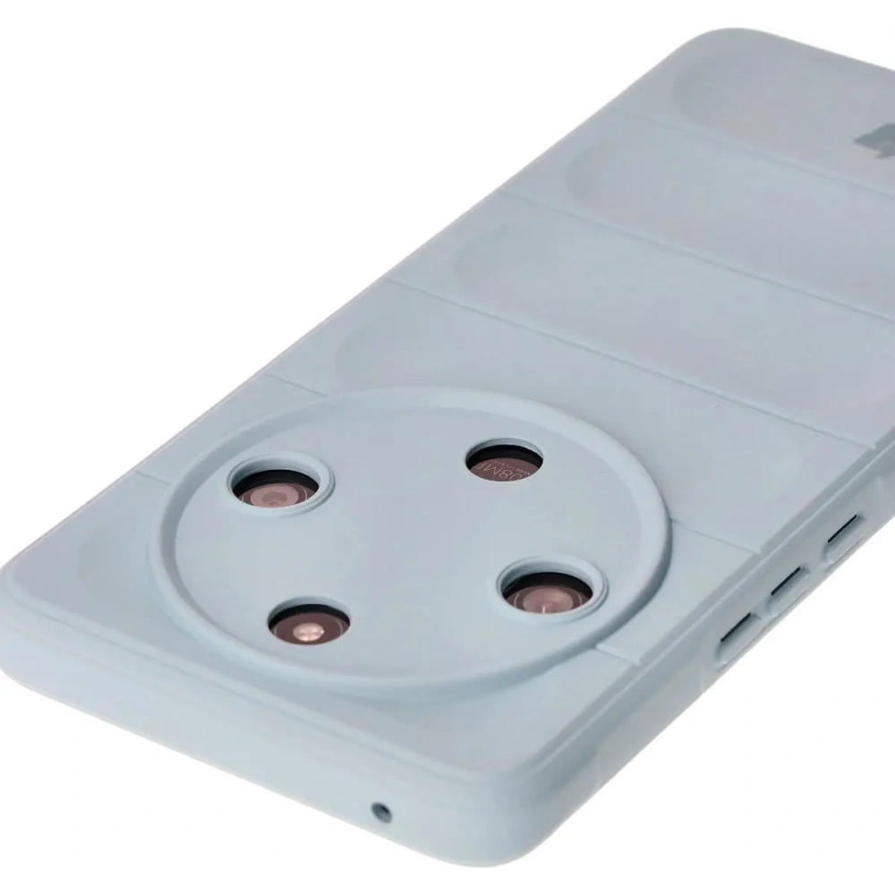 Pancerne etui Bizon Case Tur do Honor Magic6 Lite jasnoniebieskie