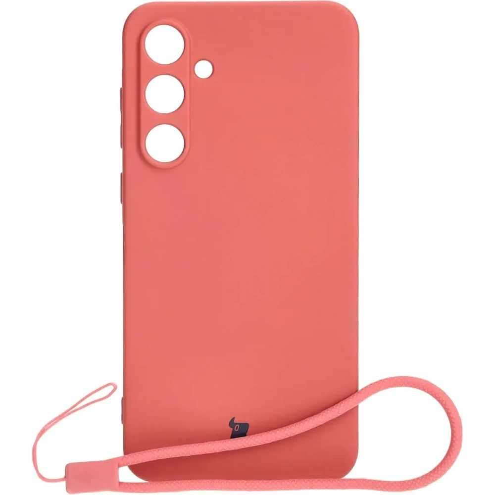 Etui Bizon Case Silicone do Samsung Galaxy A55 5G brudny róż