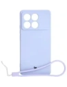 Bizon Case Silicone Sq Xiaomi Poco X6 Pro light purple