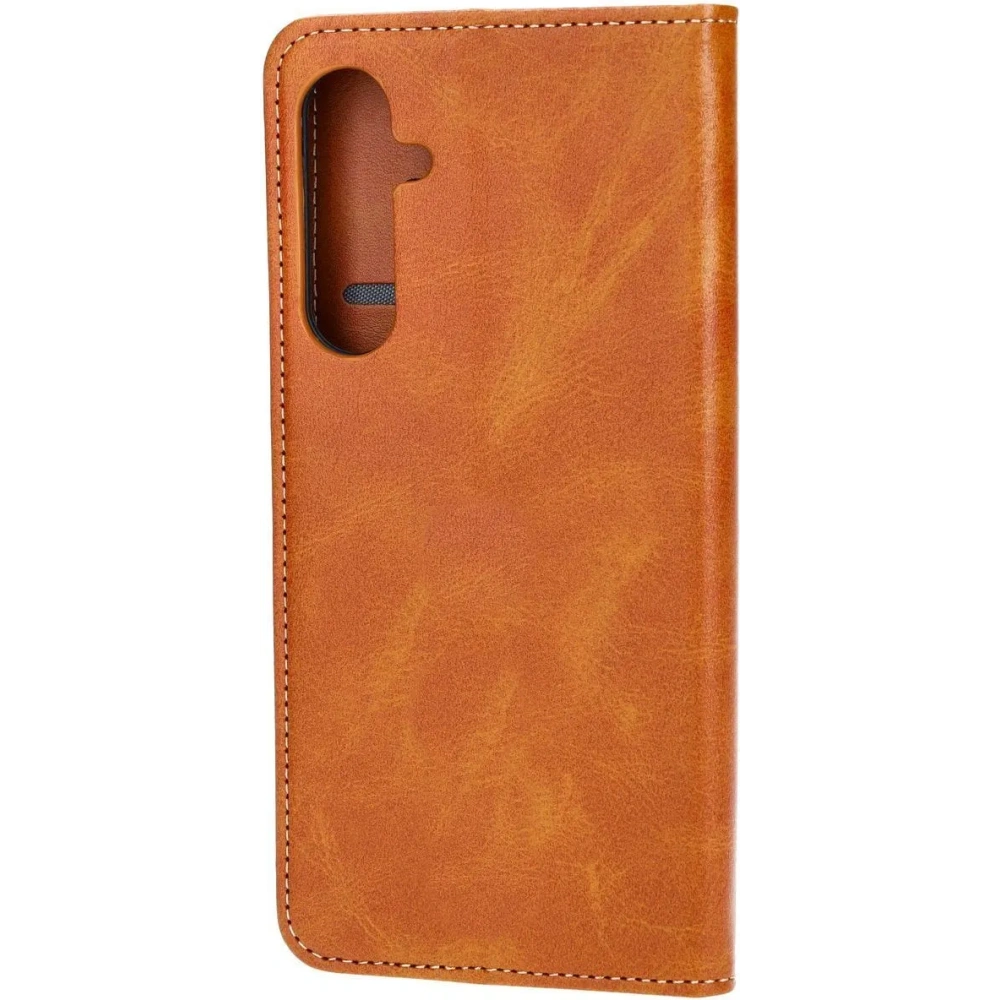 Etui z klapką Bizon Case Pocket Pro do Samsung Galaxy A35 5G brązowe