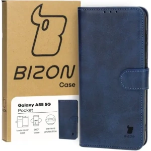 Kup Bizon Case Pocket Samsung Galaxy A55 5G albastru marin - BIZ4375 - {ean13} - Sklep Home Screen