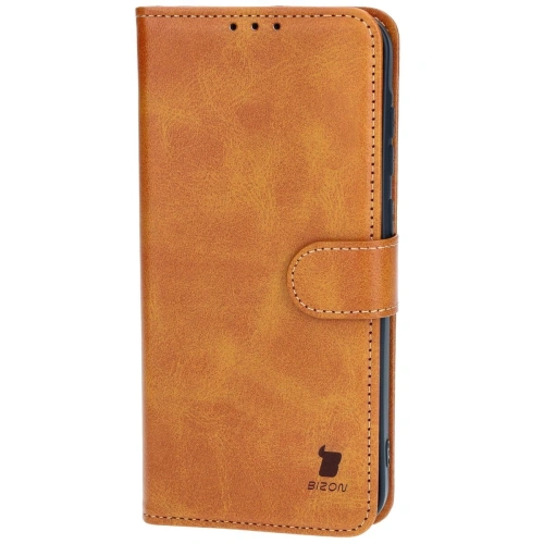 Kup Etui z klapką Bizon Case Pocket do Samsung Galaxy A55 5G brązowe - BIZ4376 - {ean13} - Sklep Home Screen