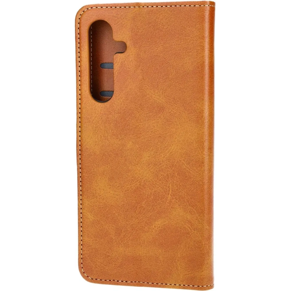 Etui z klapką Bizon Case Pocket do Samsung Galaxy A55 5G brązowe