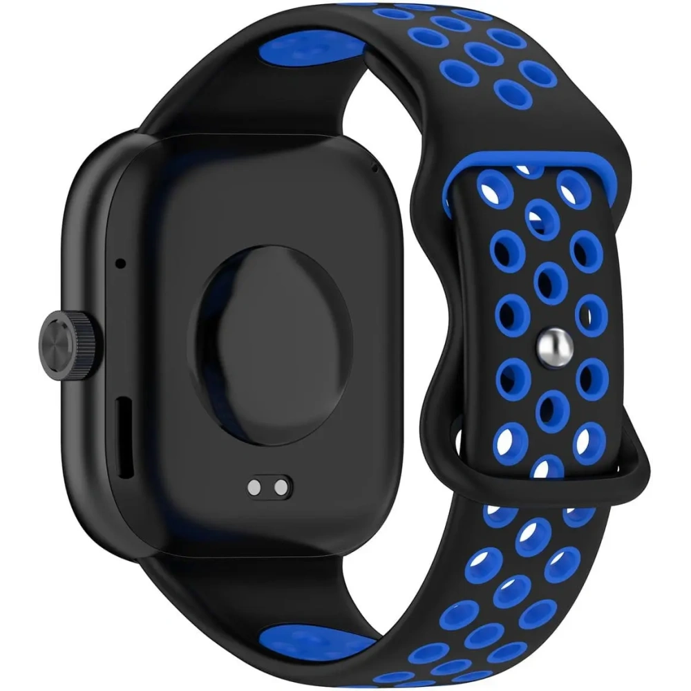 Pasek Bizon Strap Watch Octo do Redmi Watch 4 / Xiaomi Smart Band 9 Pro / 8 Pro czarno-niebieski