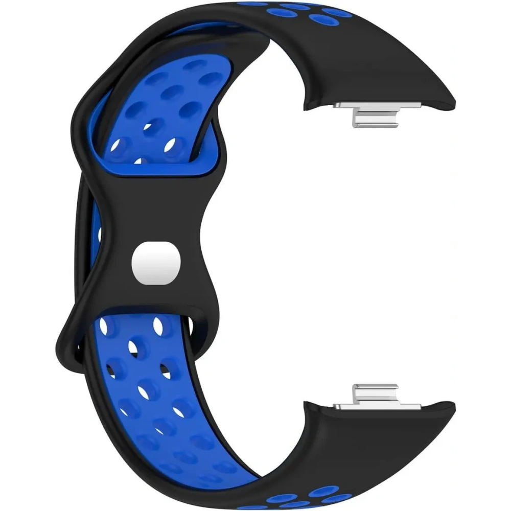 Pasek Bizon Strap Watch Octo do Redmi Watch 4 / Xiaomi Smart Band 9 Pro / 8 Pro czarno-niebieski