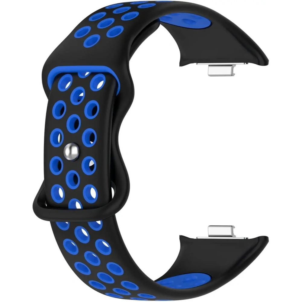 Pasek Bizon Strap Watch Octo do Redmi Watch 4 / Xiaomi Smart Band 9 Pro / 8 Pro czarno-niebieski