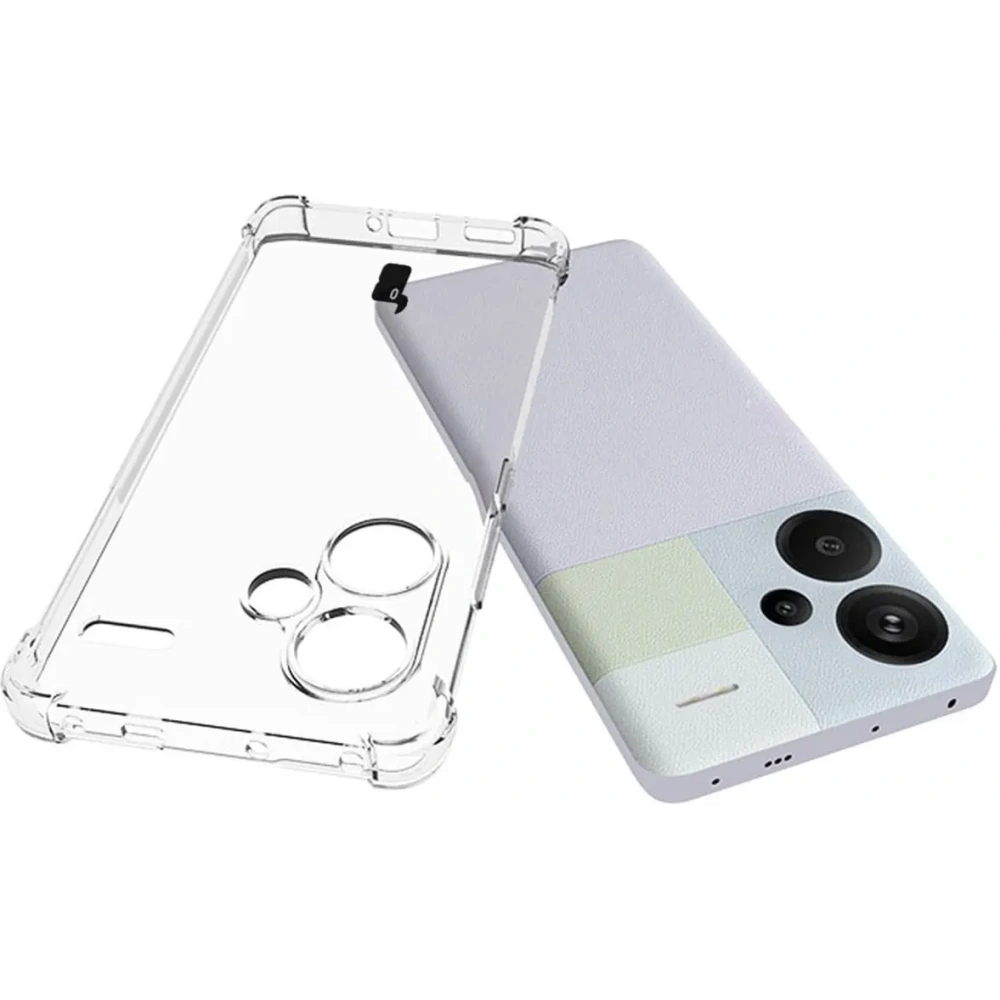 Elastyczne etui Bizon Case Salpa do Xiaomi Redmi Note 13 Pro+ 5G przezroczyste