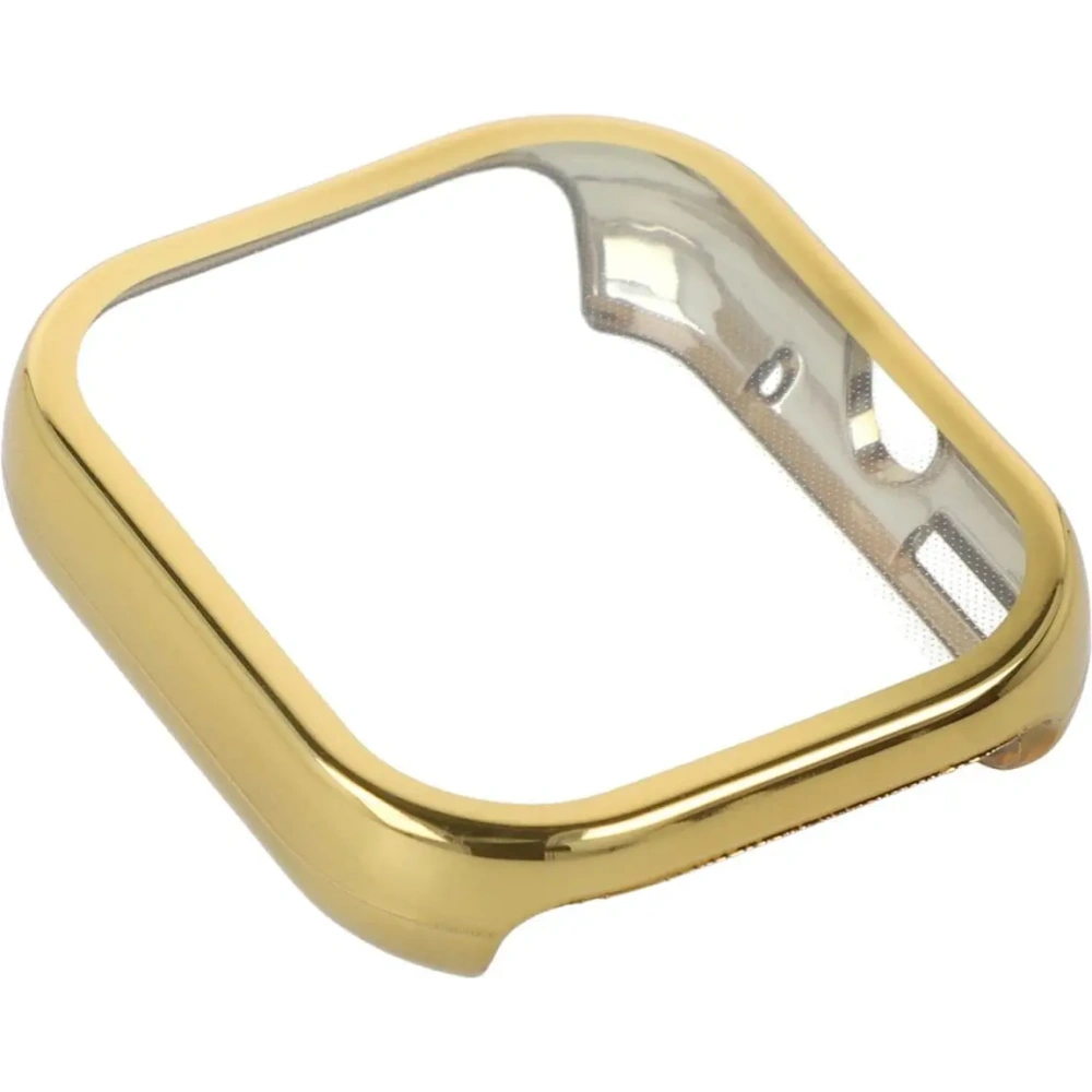 Etui z osłoną ekranu Bizon Case Watch Felipe do Xiaomi Redmi Watch 4 złote