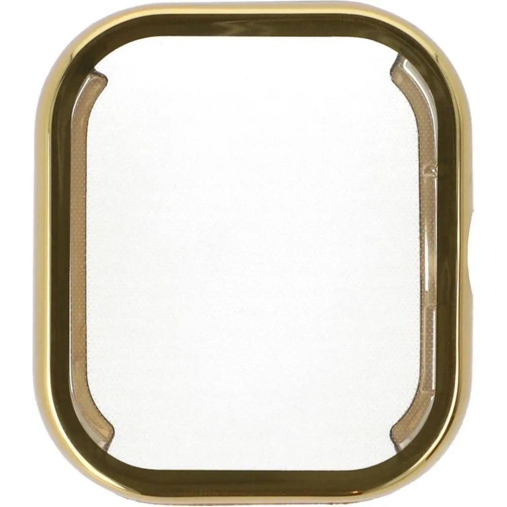 Etui z osłoną ekranu Bizon Case Watch Felipe do Xiaomi Redmi Watch 4 złote