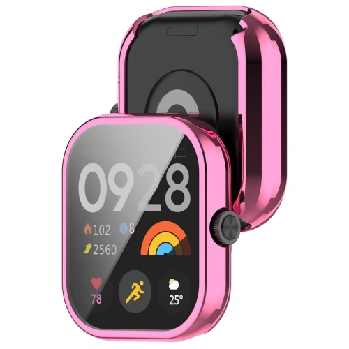 Kup Etui z osłoną ekranu Bizon Case Watch Felipe do Xiaomi Redmi Watch 4 różowe - BIZ4382 - {ean13} - Sklep Home Screen