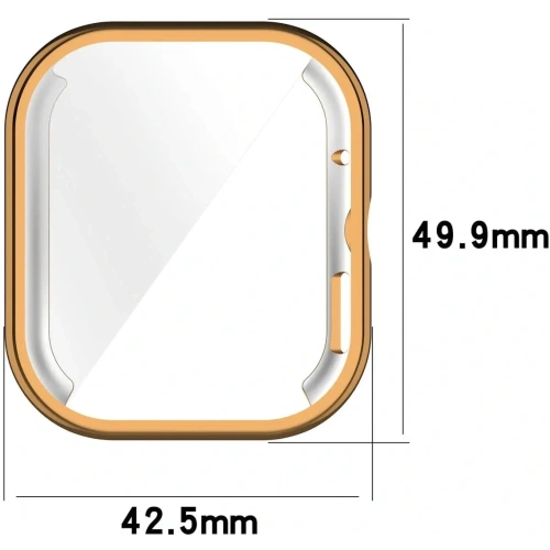 Kup Etui z osłoną ekranu Bizon Case Watch Felipe do Xiaomi Redmi Watch 4 różowozłote - BIZ4383 - {ean13} - Sklep Home Screen