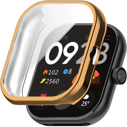 Kup Etui z osłoną ekranu Bizon Case Watch Felipe do Xiaomi Redmi Watch 4 różowozłote - BIZ4383 - {ean13} - Sklep Home Screen