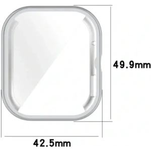 Buy Bizon Case Watch Felipe Xiaomi Redmi Watch 4 silver - BIZ4384 - {ean13} - Home Screen Store Europe