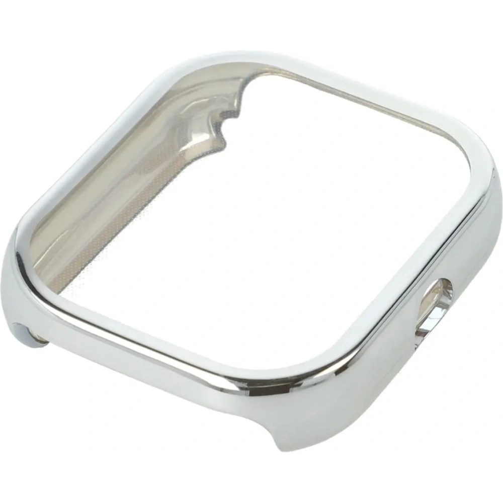 Etui z osłoną ekranu Bizon Case Watch Felipe do Xiaomi Redmi Watch 4 srebrne