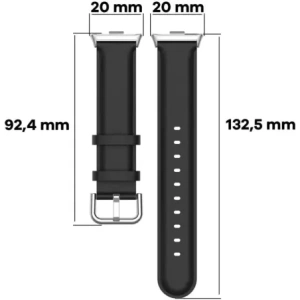 Buy Bizon Strap Watch Casual Redmi Watch 4 / Xiaomi Smart Band 9 Pro / 8 Pro black - BIZ4387 - {ean13} - Home Screen Store Europe