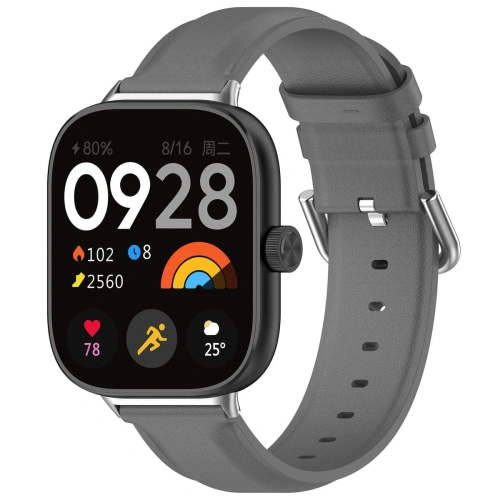 Kup Pasek Bizon Strap Watch Casual do Redmi Watch 4 / Xiaomi Smart Band 9 Pro / 8 Pro szary - BIZ4389 - {ean13} - Sklep Home Screen
